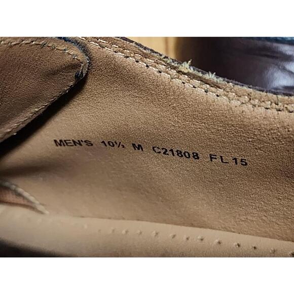 Cole Haan Williams Saddle II 4 Eyelet Oxford Blue Brown Shoes C21808 Men's 10.5 - Picture 10 of 11